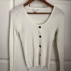 White Button Down Shirt NWT